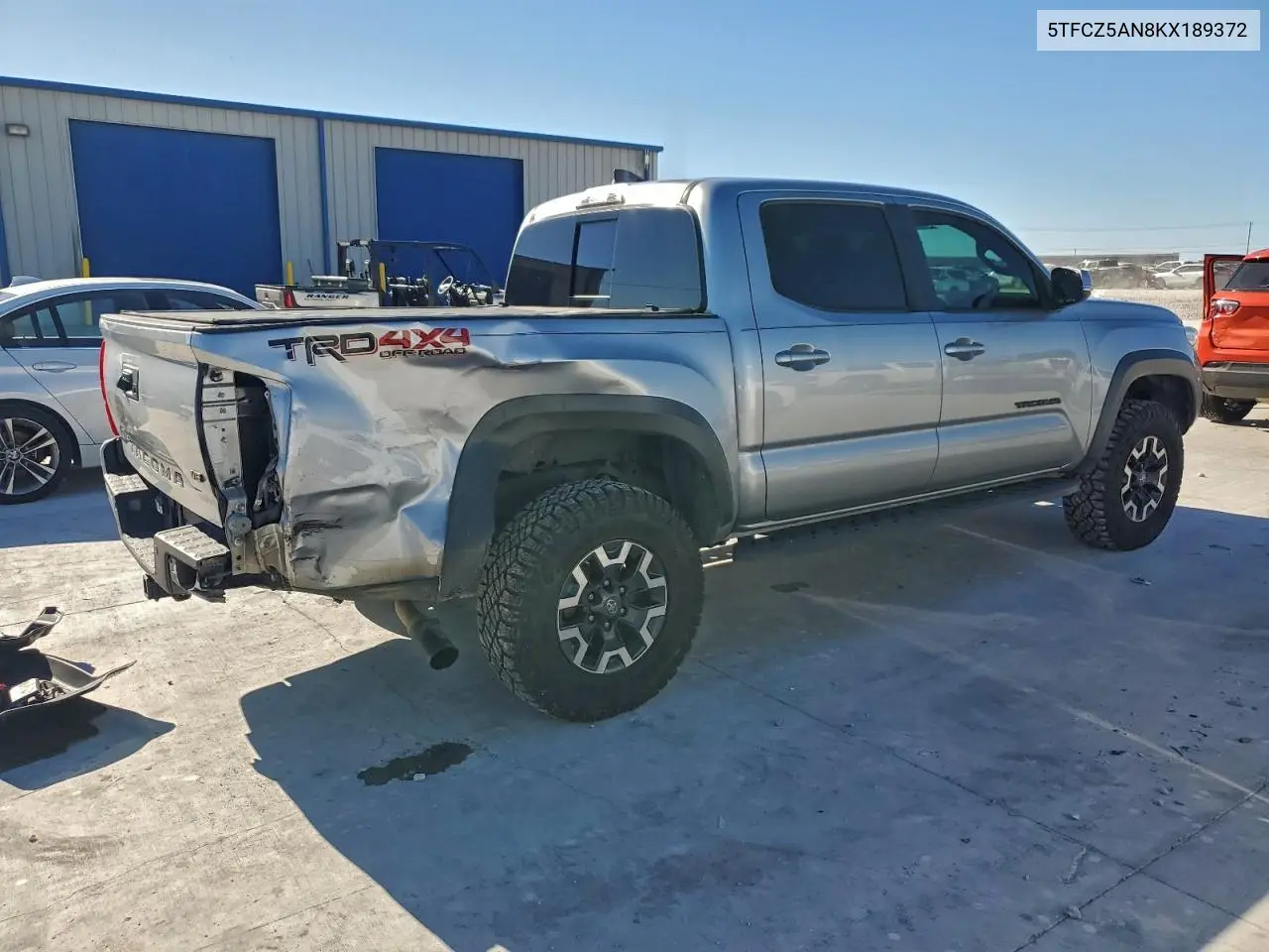 5TFCZ5AN8KX189372 2019 Toyota Tacoma Double Cab