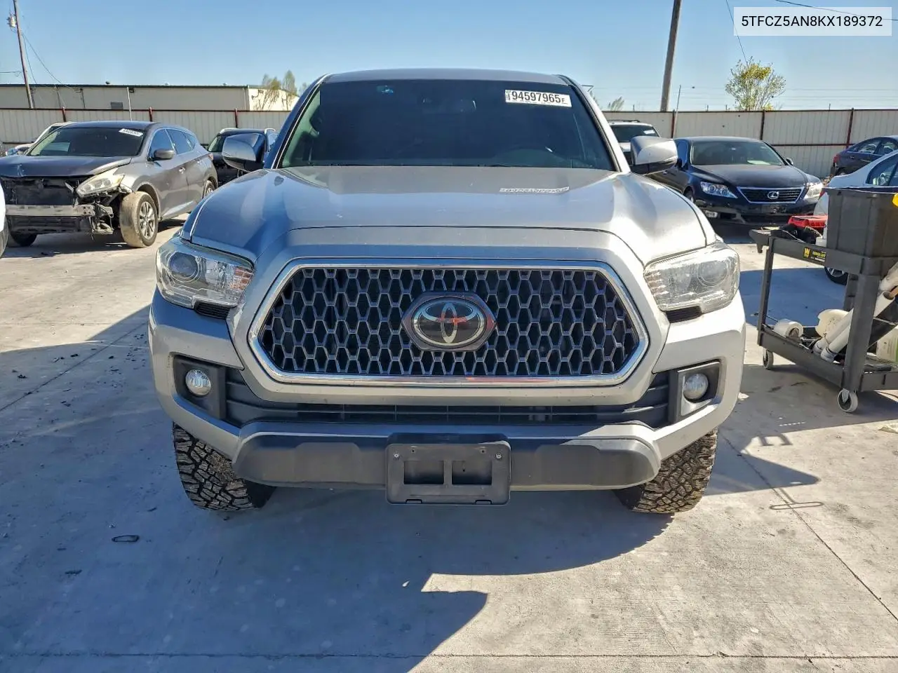 5TFCZ5AN8KX189372 2019 Toyota Tacoma Double Cab