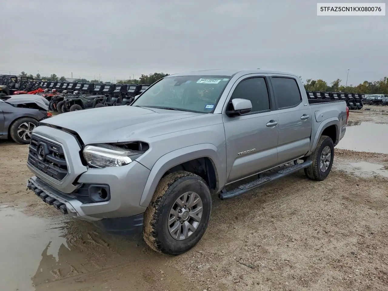 5TFAZ5CN1KX080076 2019 Toyota Tacoma Double Cab
