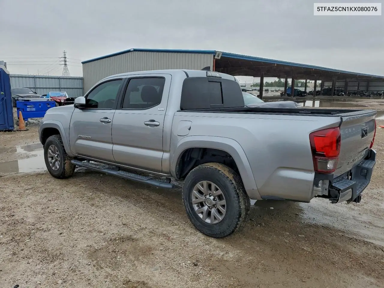 5TFAZ5CN1KX080076 2019 Toyota Tacoma Double Cab