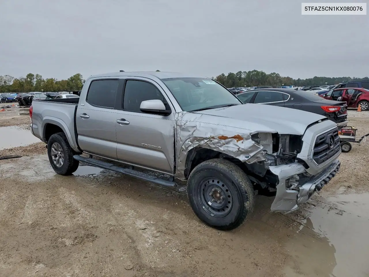5TFAZ5CN1KX080076 2019 Toyota Tacoma Double Cab