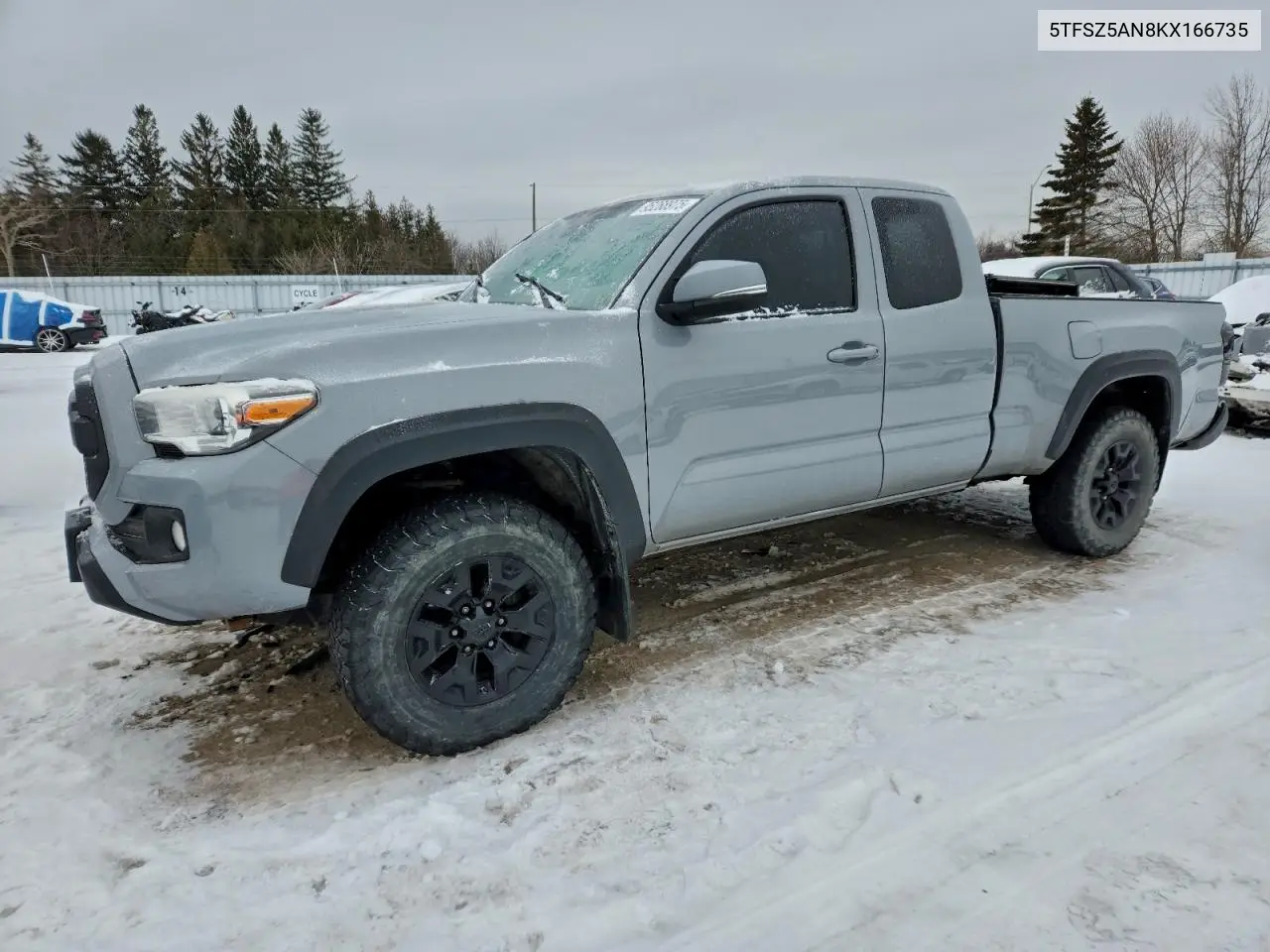 5TFSZ5AN8KX166735 2019 Toyota Tacoma Access Cab