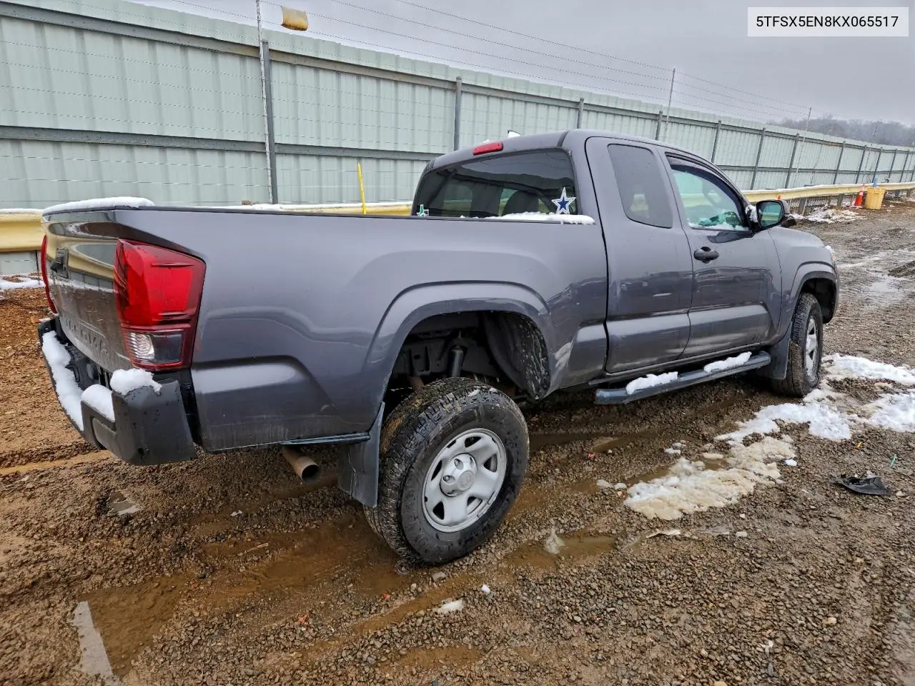5TFSX5EN8KX065517 2019 Toyota Tacoma Access Cab