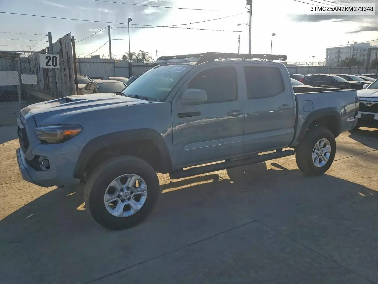 3TMCZ5AN7KM273348 2019 Toyota Tacoma Double Cab