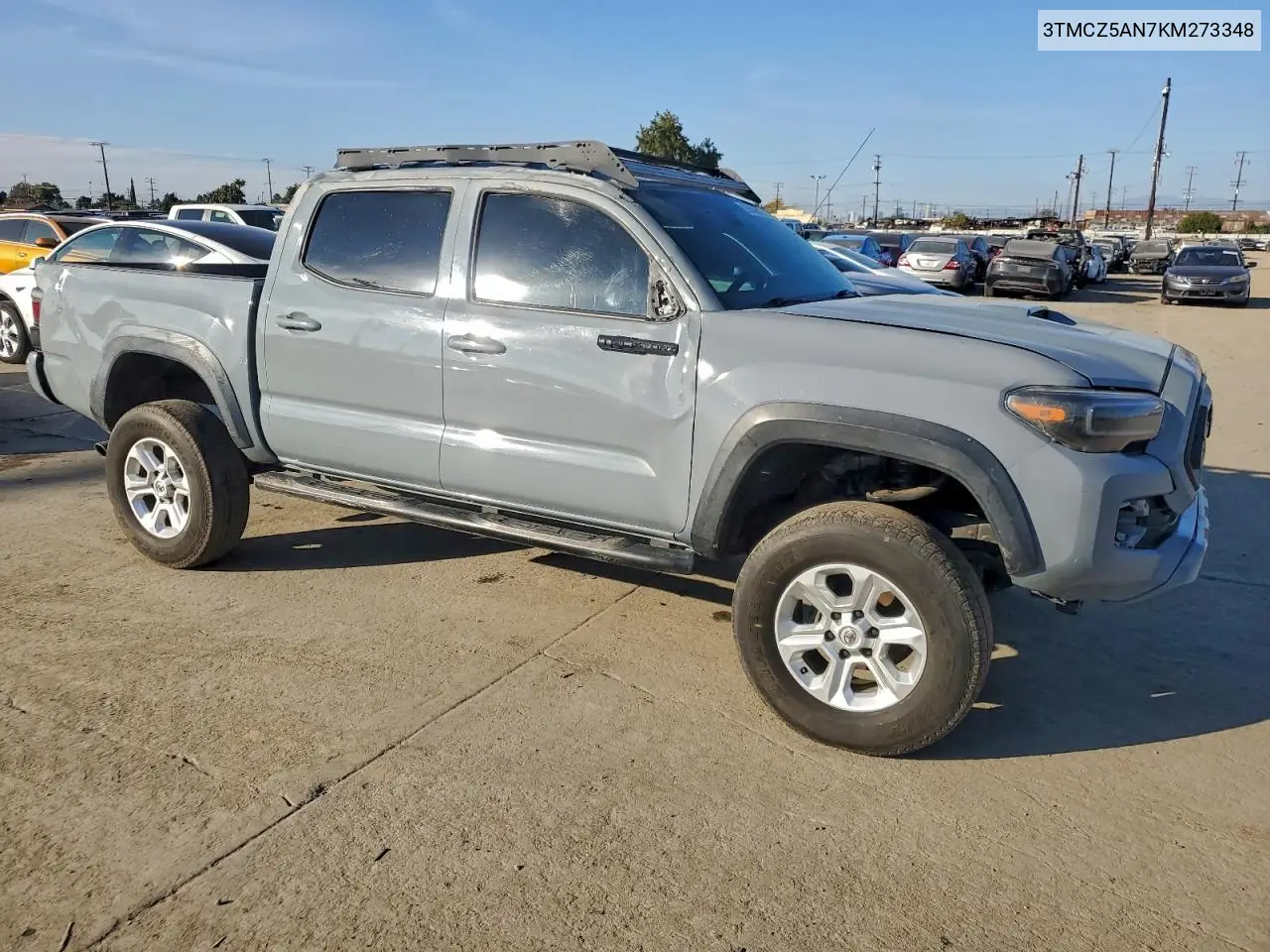 3TMCZ5AN7KM273348 2019 Toyota Tacoma Double Cab