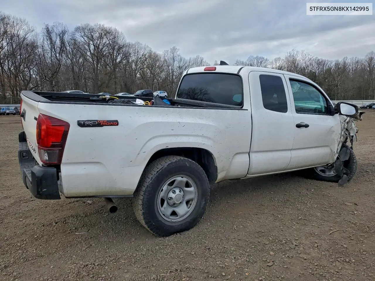 5TFRX5GN8KX142995 2019 Toyota Tacoma Access Cab