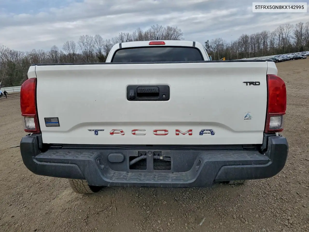 5TFRX5GN8KX142995 2019 Toyota Tacoma Access Cab