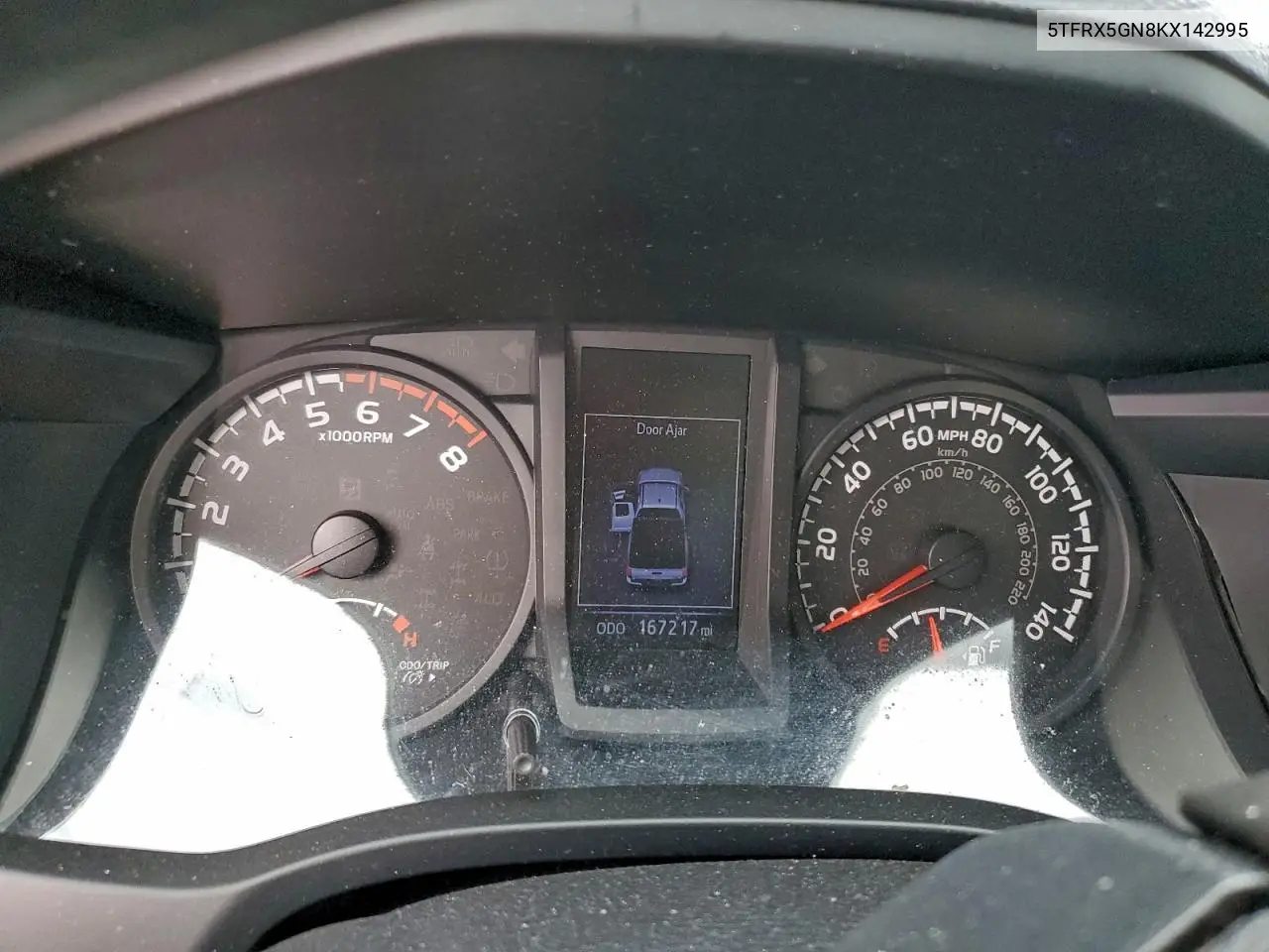 5TFRX5GN8KX142995 2019 Toyota Tacoma Access Cab