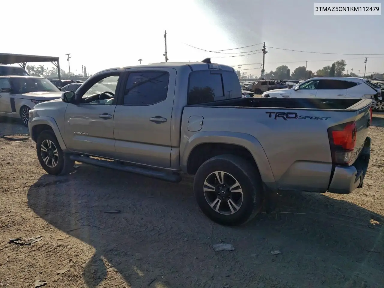 3TMAZ5CN1KM112479 2019 Toyota Tacoma Double Cab