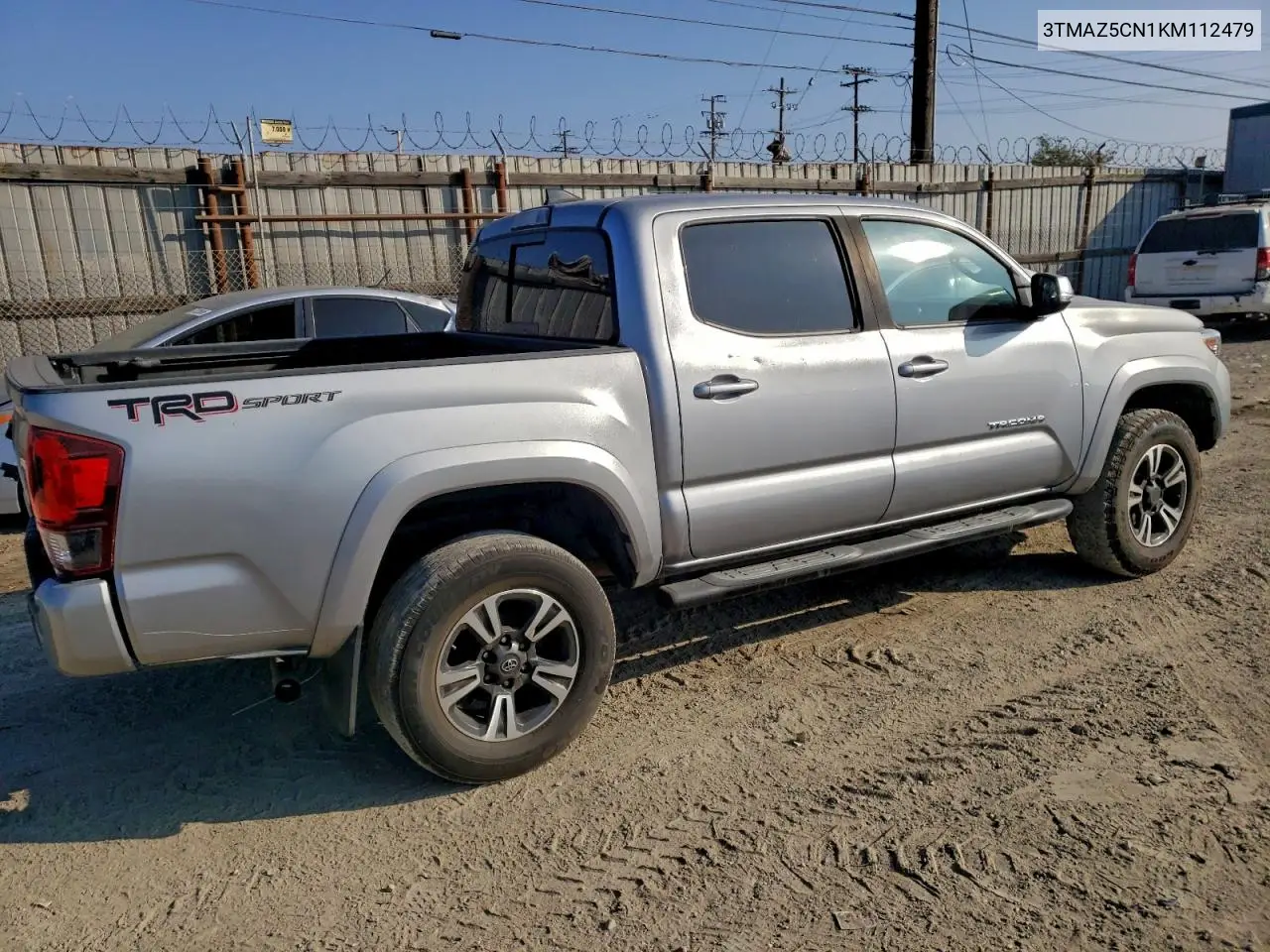 3TMAZ5CN1KM112479 2019 Toyota Tacoma Double Cab