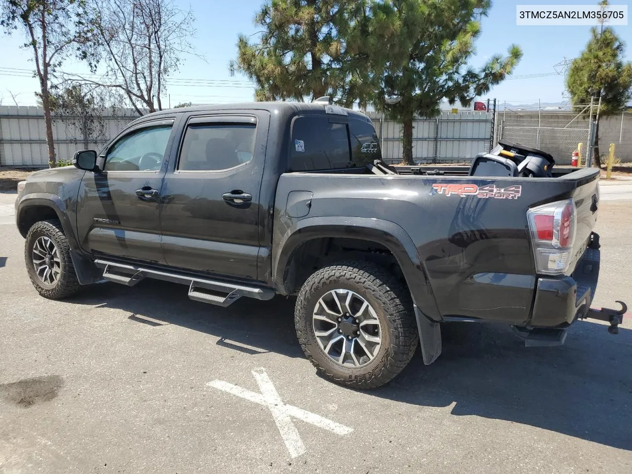 3TMCZ5AN2LM356705 2020 Toyota Tacoma Double Cab