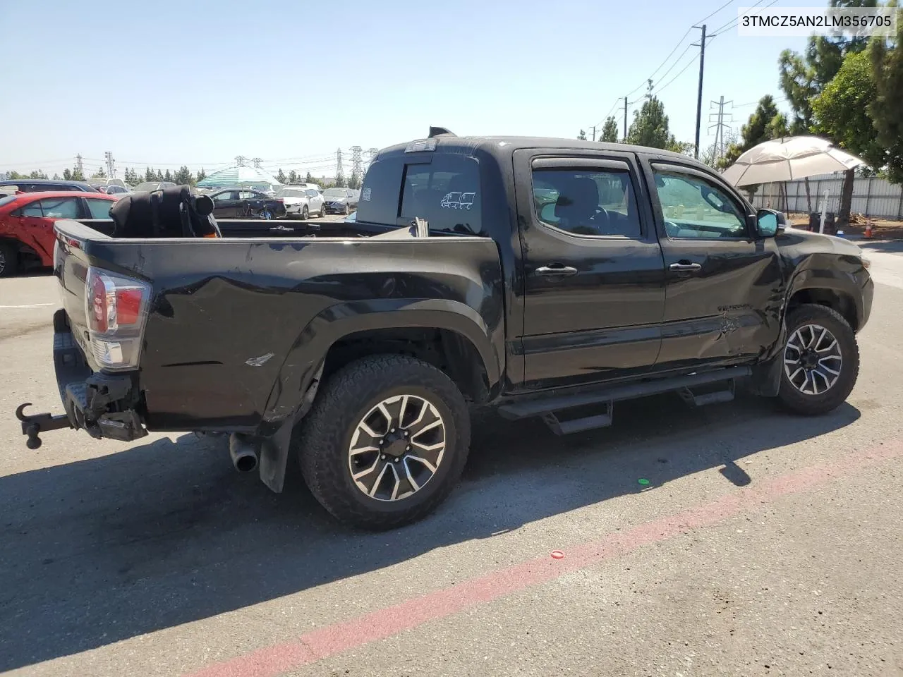 3TMCZ5AN2LM356705 2020 Toyota Tacoma Double Cab