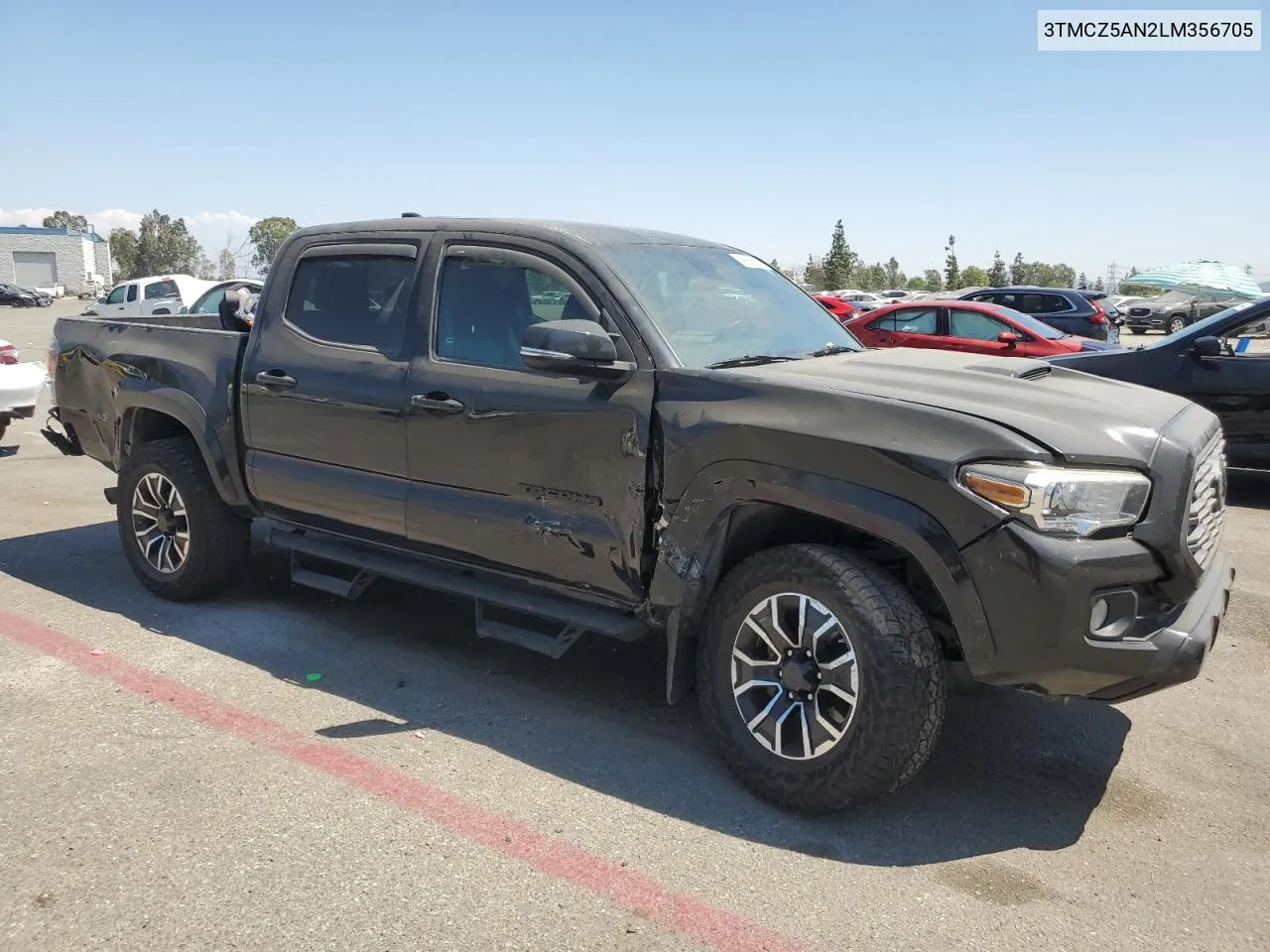 3TMCZ5AN2LM356705 2020 Toyota Tacoma Double Cab