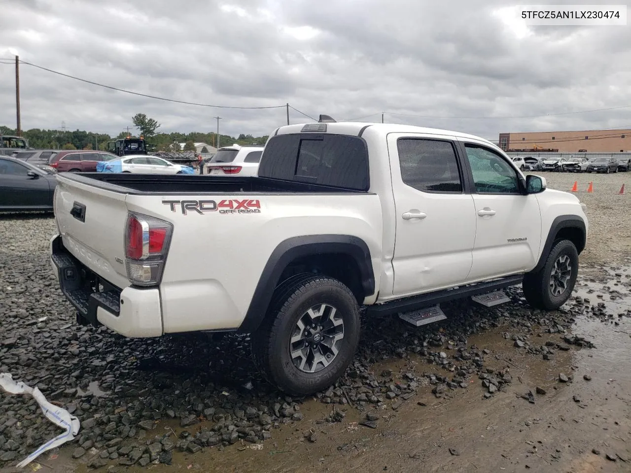 5TFCZ5AN1LX230474 2020 Toyota Tacoma Double Cab