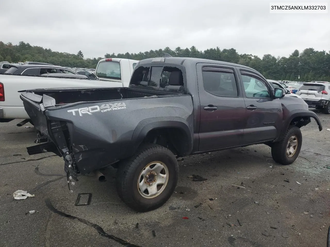 3TMCZ5ANXLM332703 2020 Toyota Tacoma Double Cab