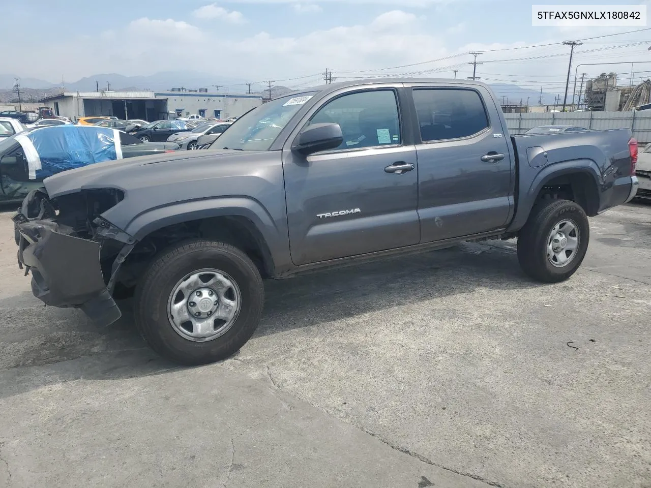 5TFAX5GNXLX180842 2020 Toyota Tacoma Double Cab