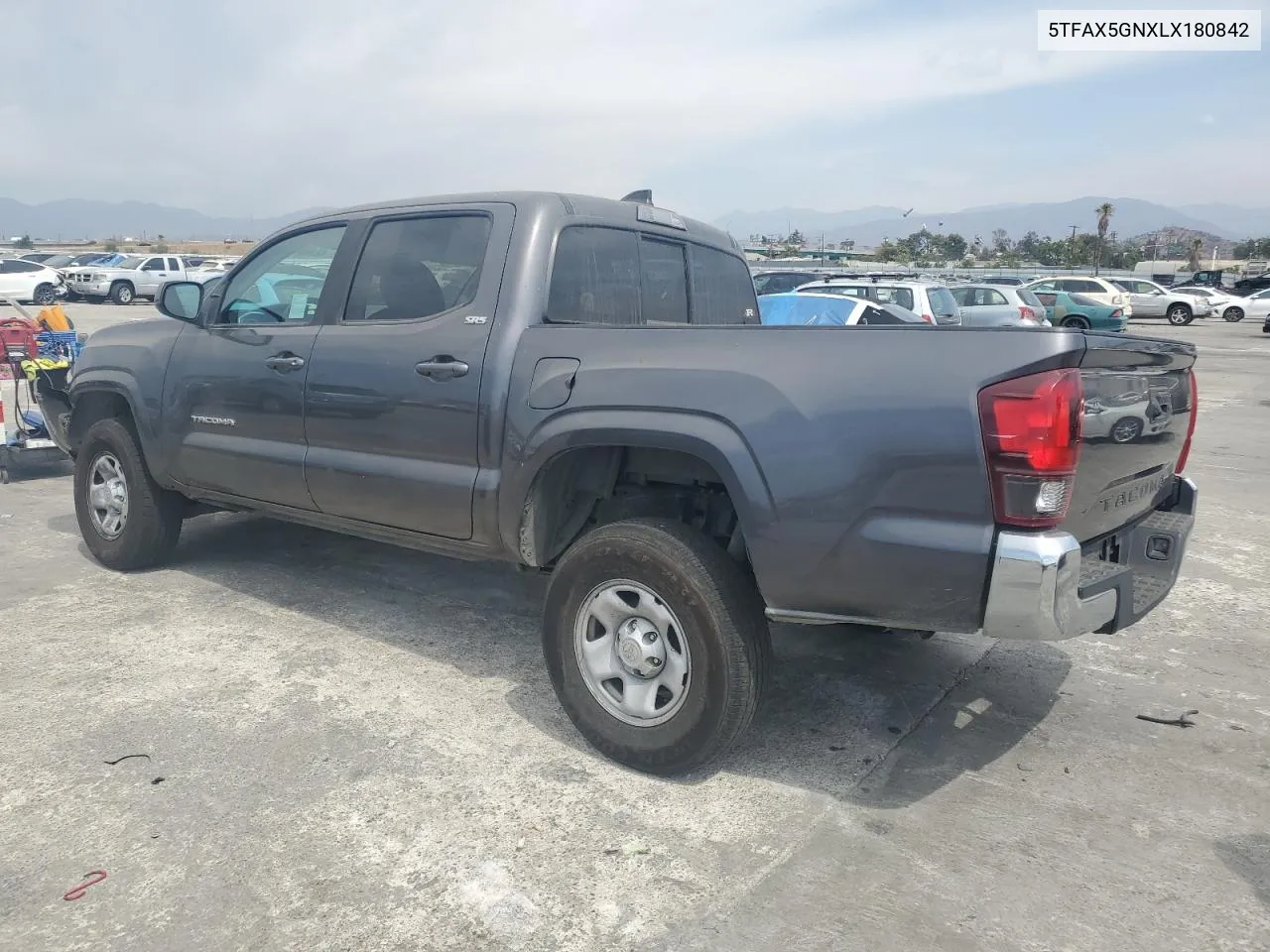 5TFAX5GNXLX180842 2020 Toyota Tacoma Double Cab