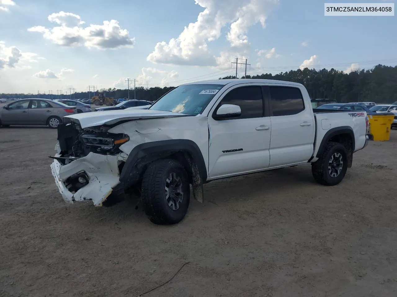 3TMCZ5AN2LM364058 2020 Toyota Tacoma Double Cab