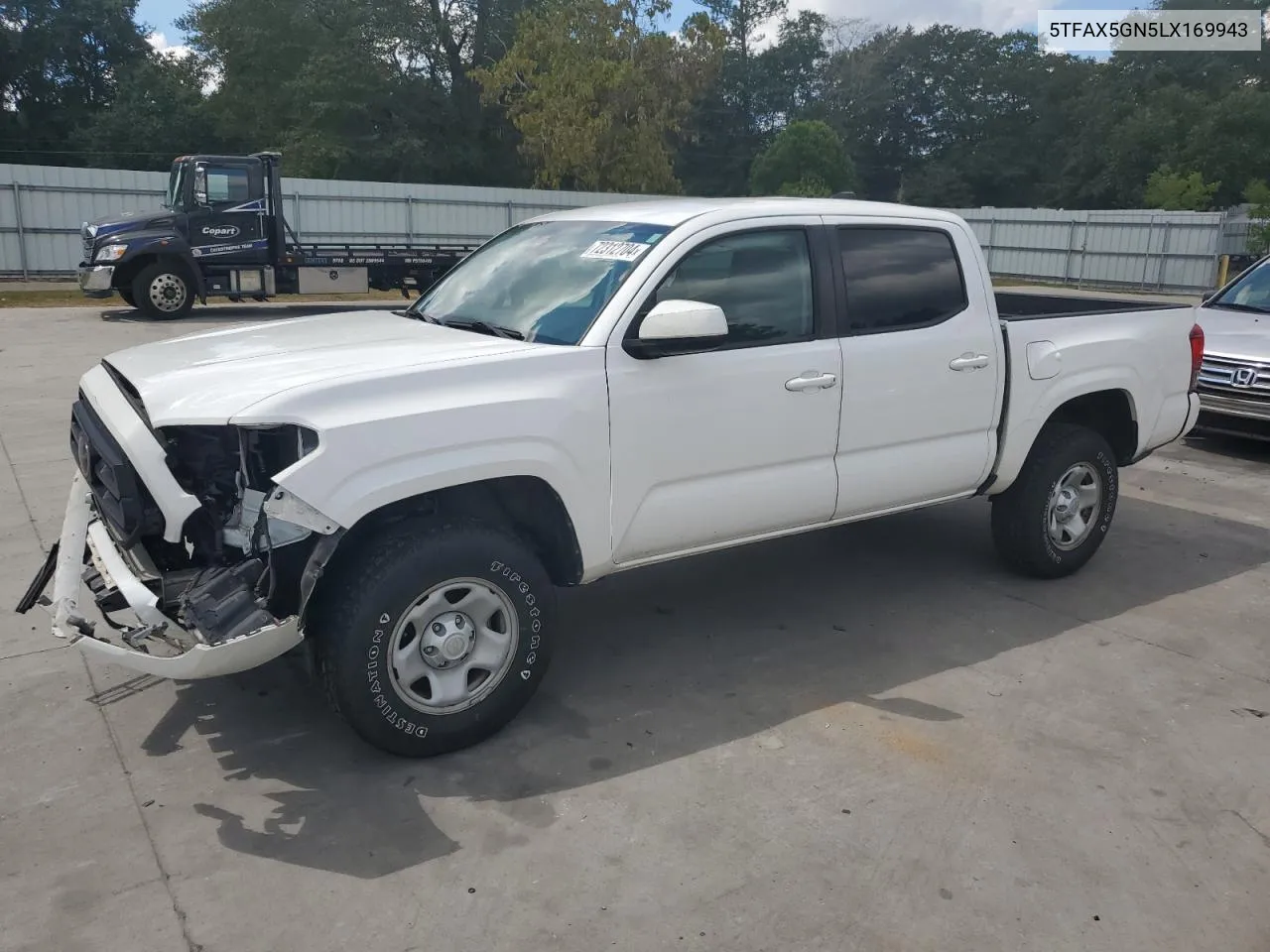 5TFAX5GN5LX169943 2020 Toyota Tacoma Double Cab