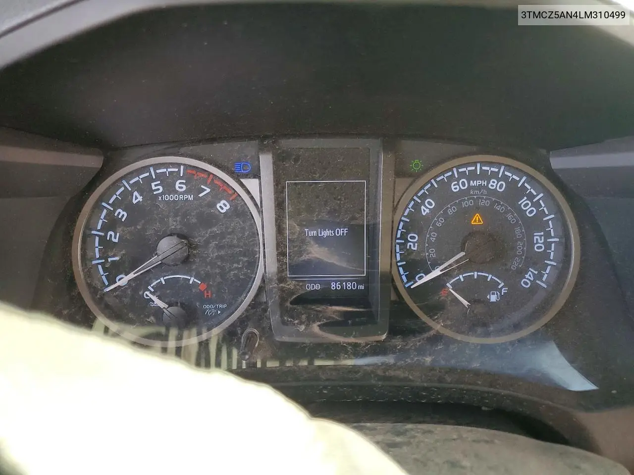 3TMCZ5AN4LM310499 2020 Toyota Tacoma Trd Off-Road