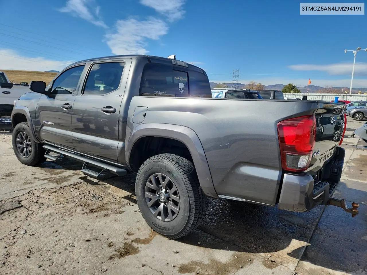 3TMCZ5AN4LM294191 2020 Toyota Tacoma Double Cab