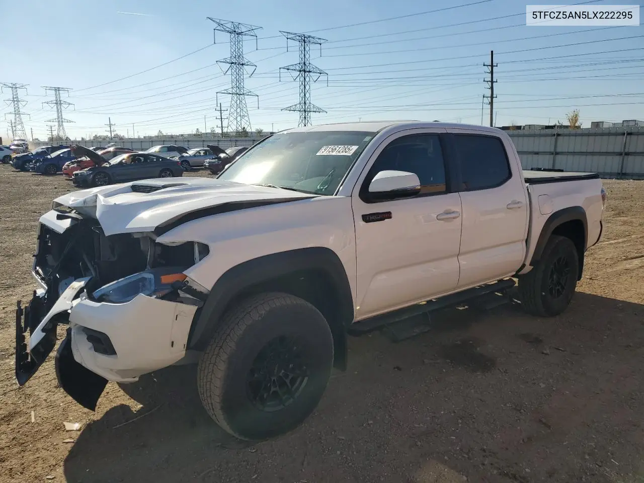 5TFCZ5AN5LX222295 2020 Toyota Tacoma Double Cab