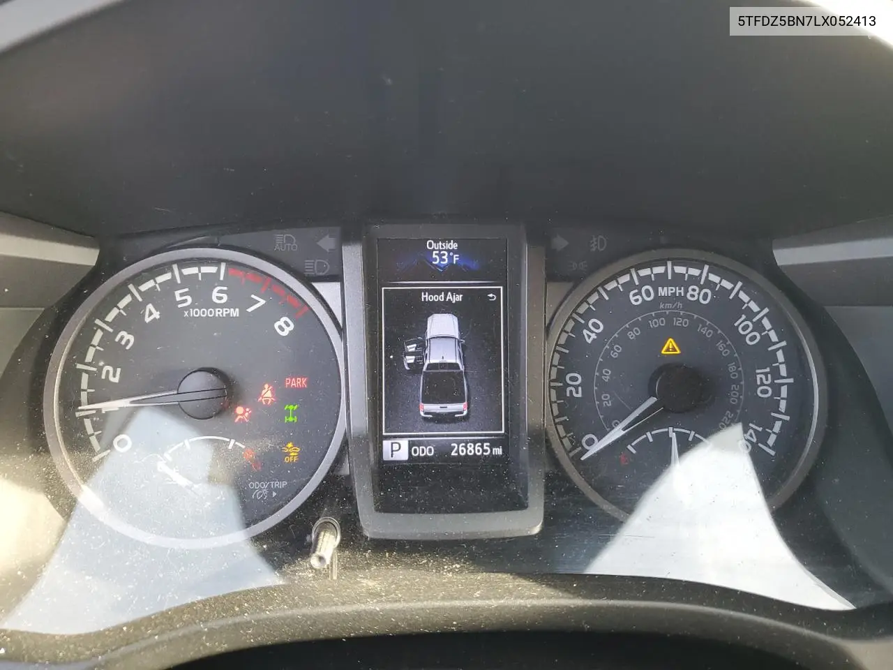 5TFDZ5BN7LX052413 2020 Toyota Tacoma Double Cab