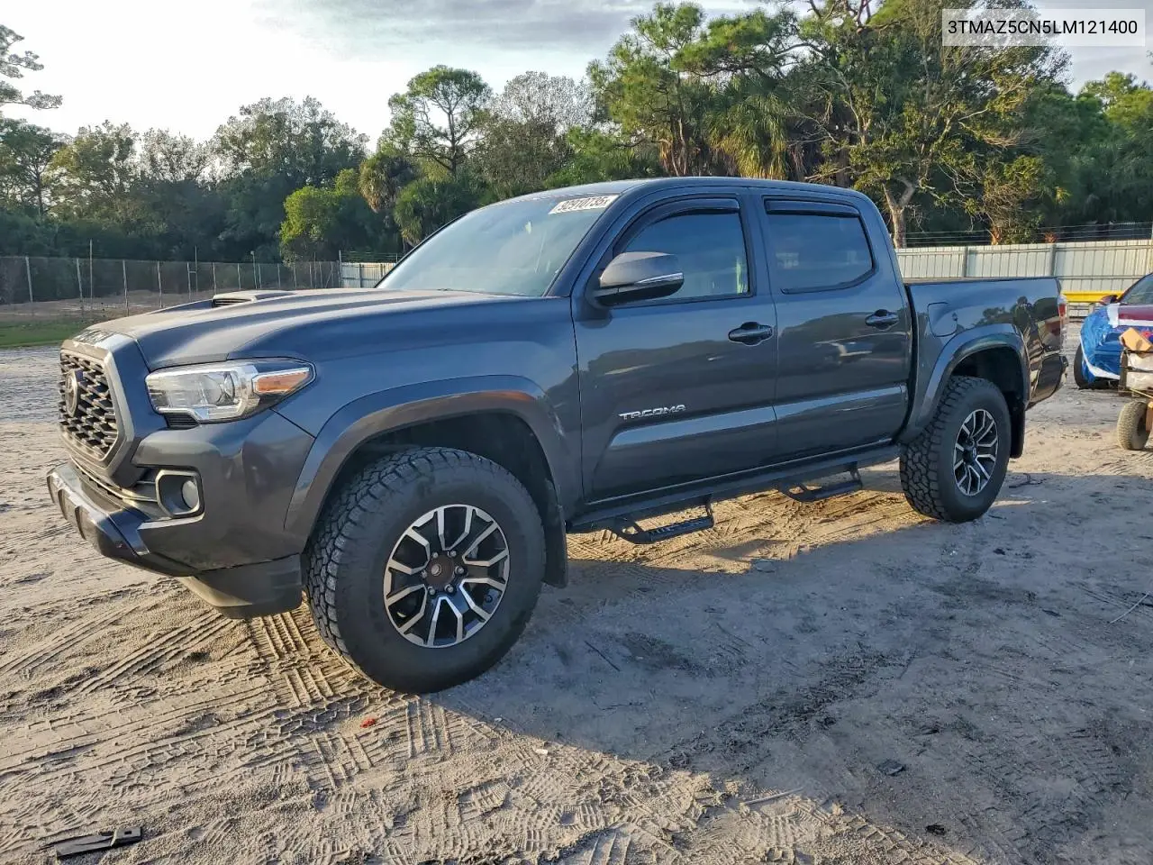 3TMAZ5CN5LM121400 2020 Toyota Tacoma Double Cab