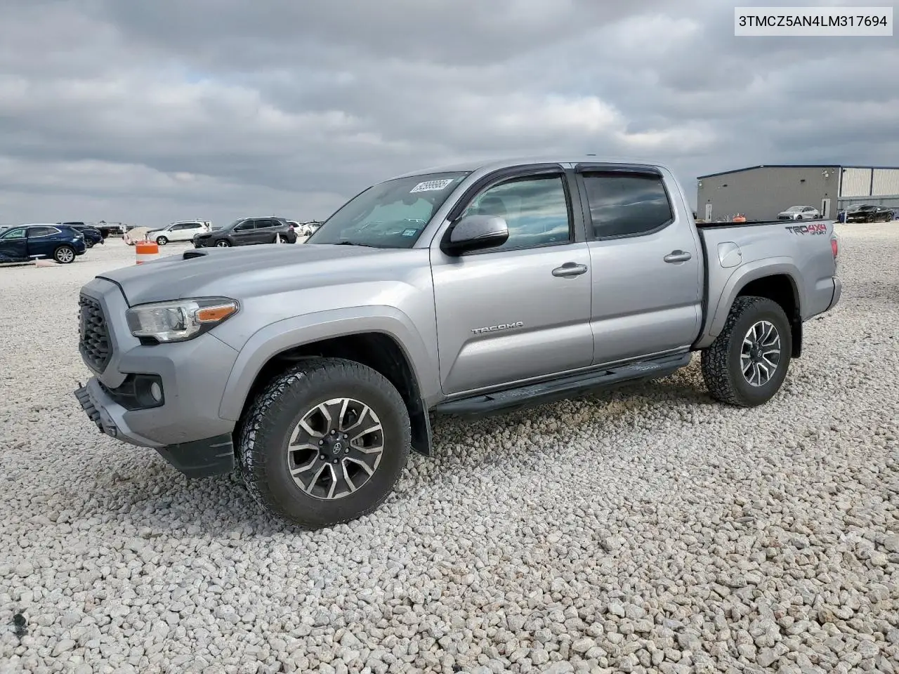 3TMCZ5AN4LM317694 2020 Toyota Tacoma Double Cab