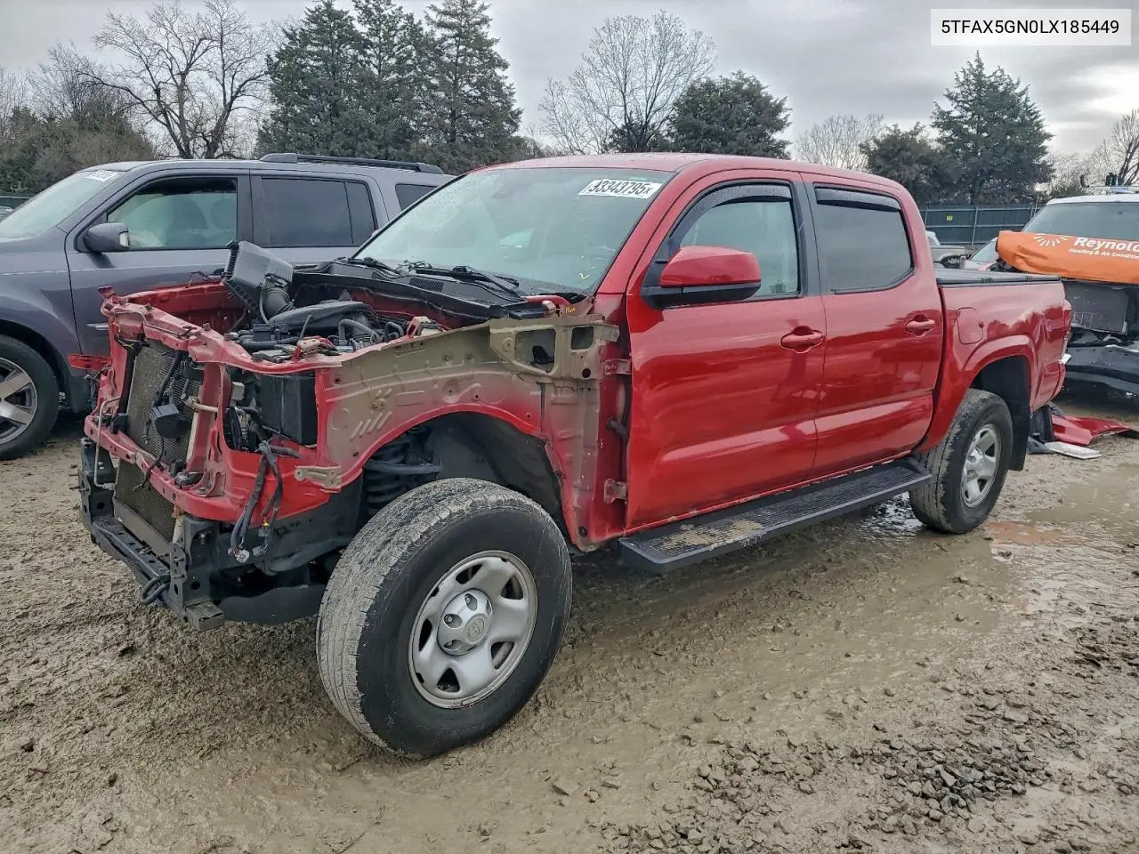 5TFAX5GN0LX185449 2020 Toyota Tacoma Double Cab