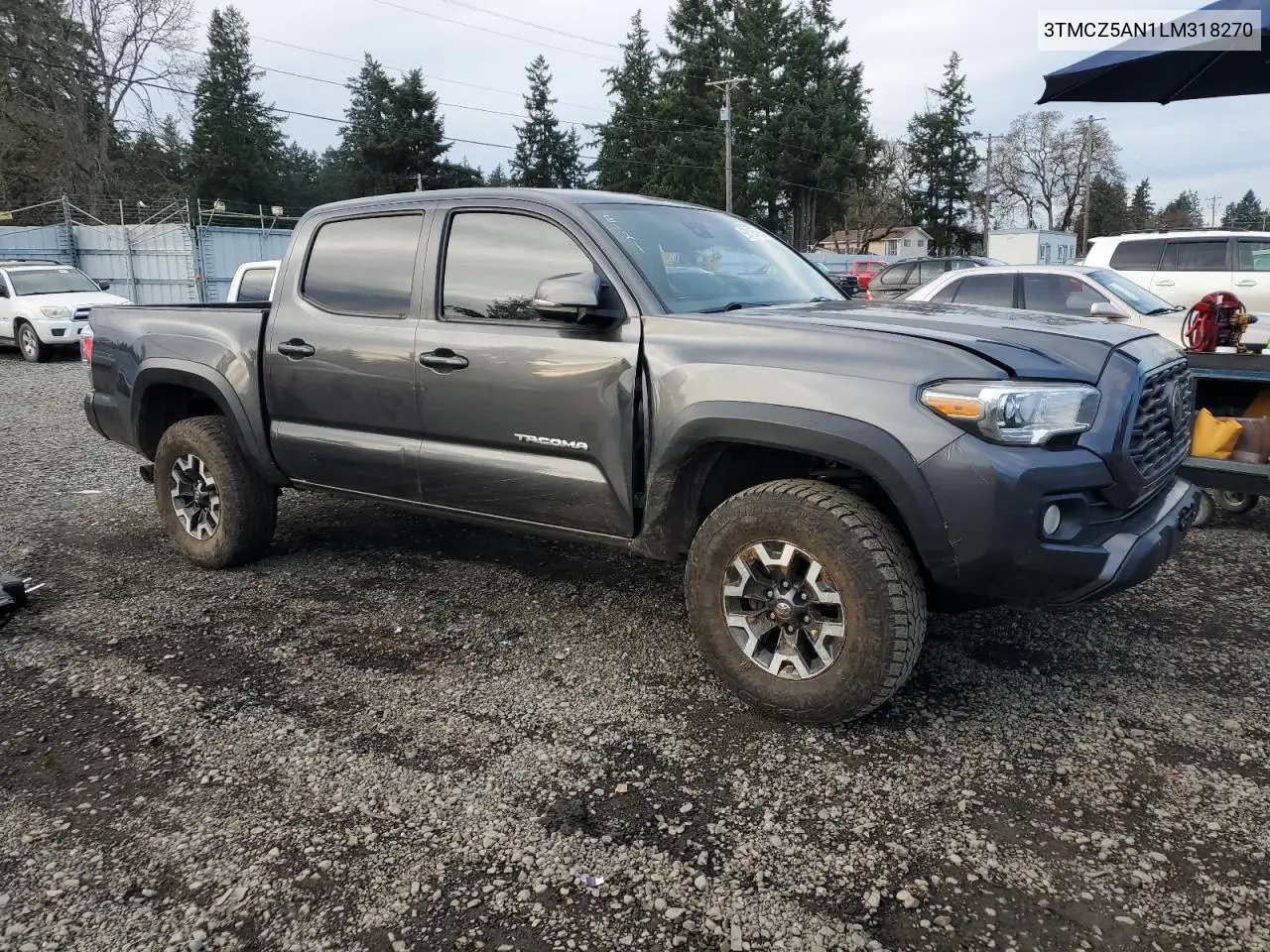 3TMCZ5AN1LM318270 2020 Toyota Tacoma Double Cab