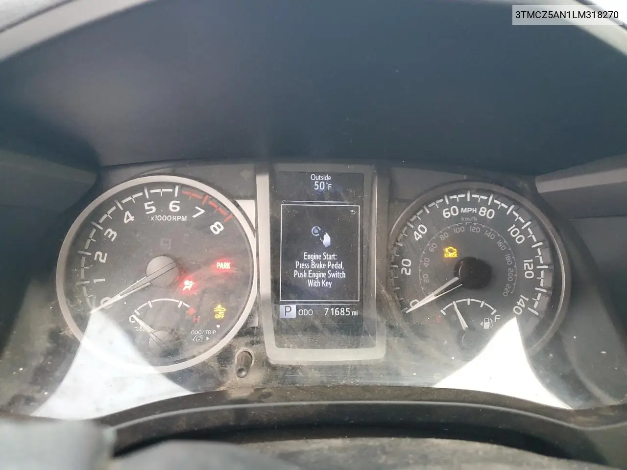 3TMCZ5AN1LM318270 2020 Toyota Tacoma Double Cab