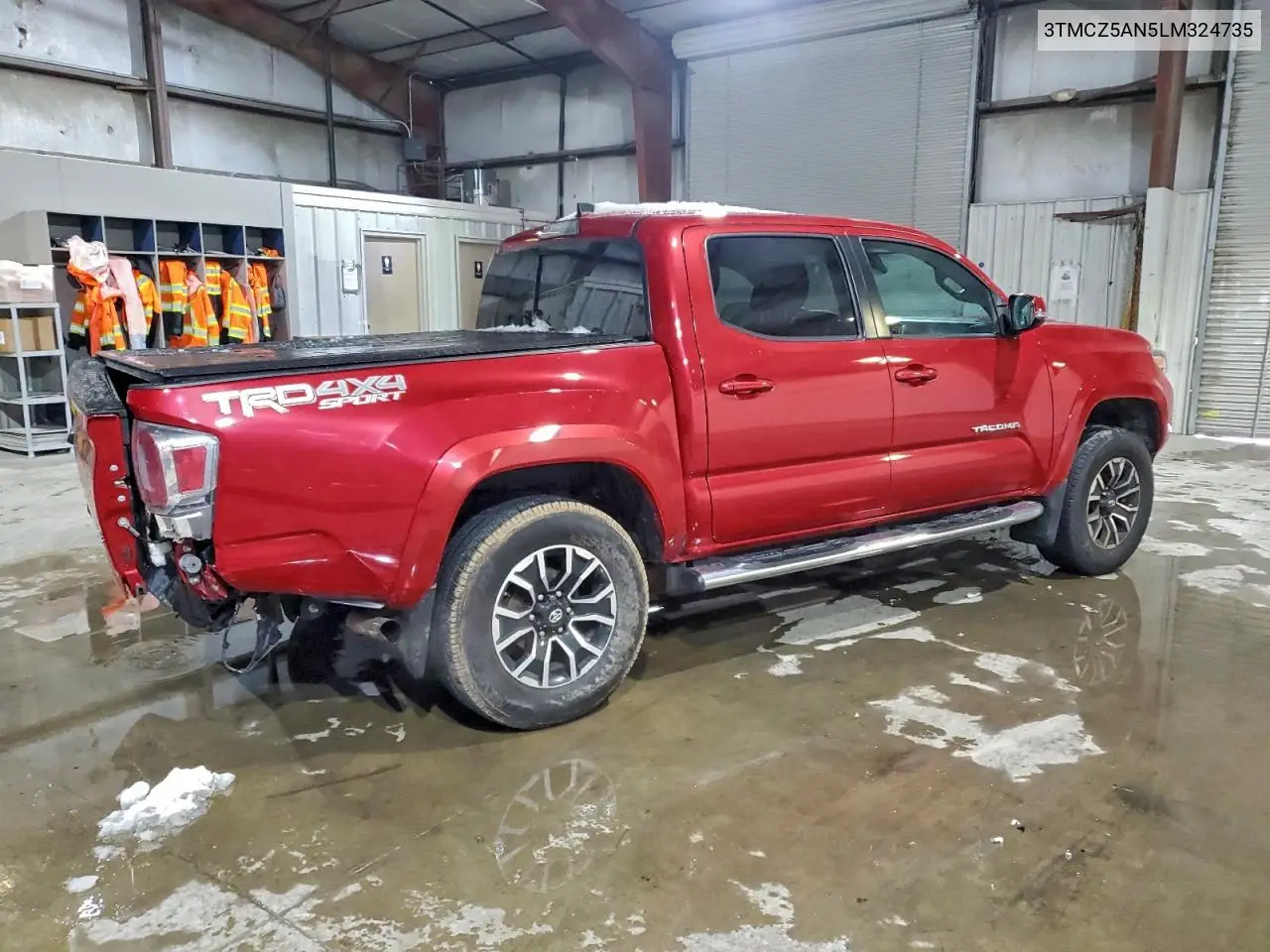 3TMCZ5AN5LM324735 2020 Toyota Tacoma Double Cab