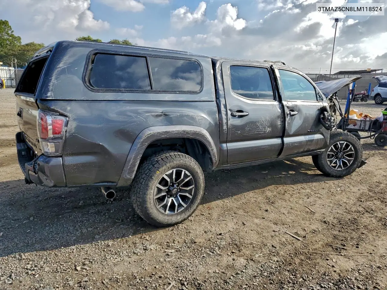 3TMAZ5CN8LM118524 2020 Toyota Tacoma Double Cab