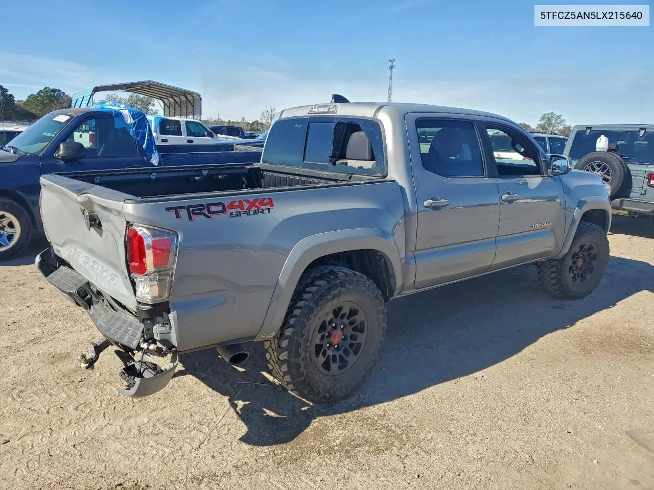 5TFCZ5AN5LX215640 2020 Toyota Tacoma Double Cab