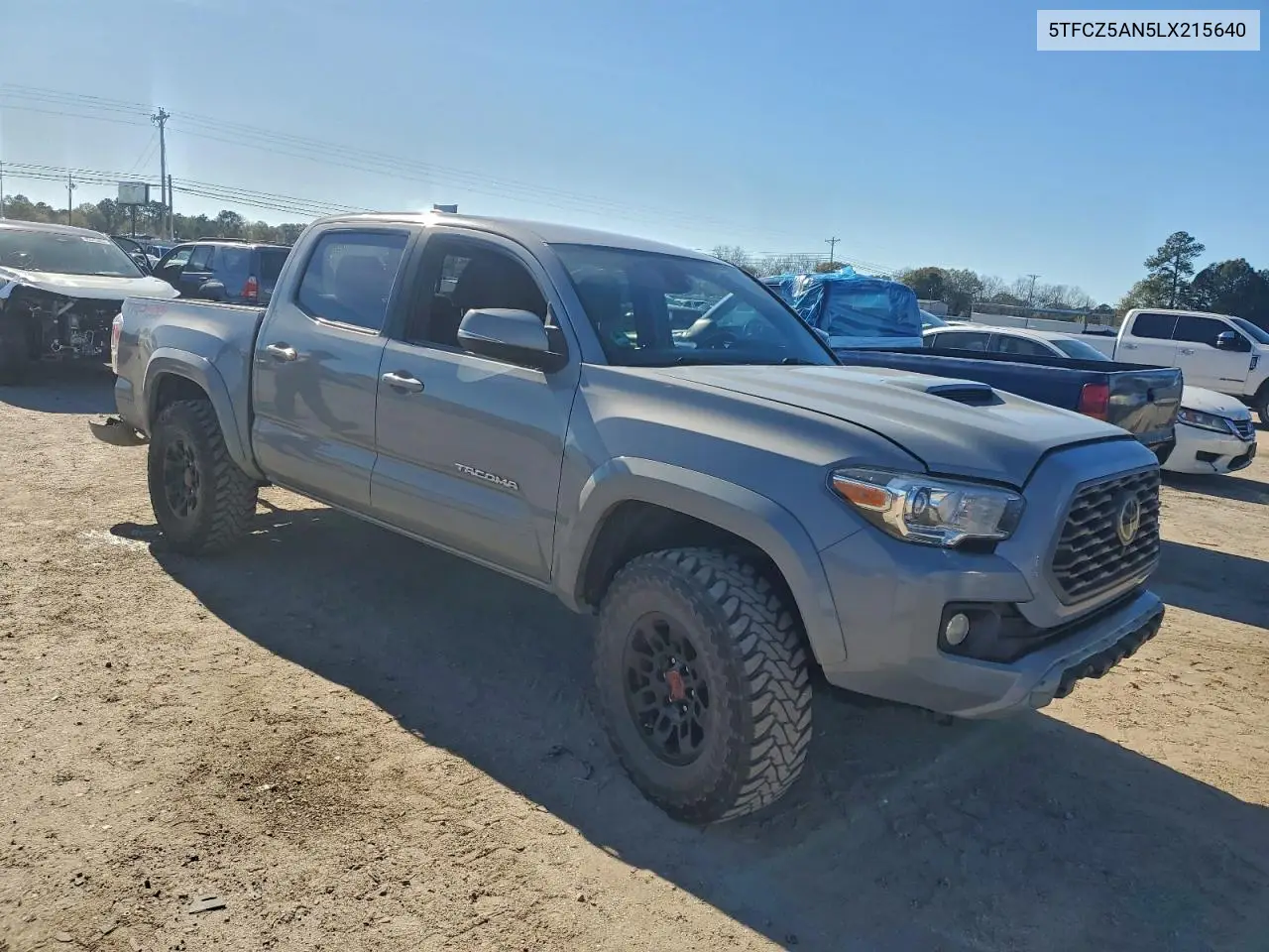 5TFCZ5AN5LX215640 2020 Toyota Tacoma Double Cab