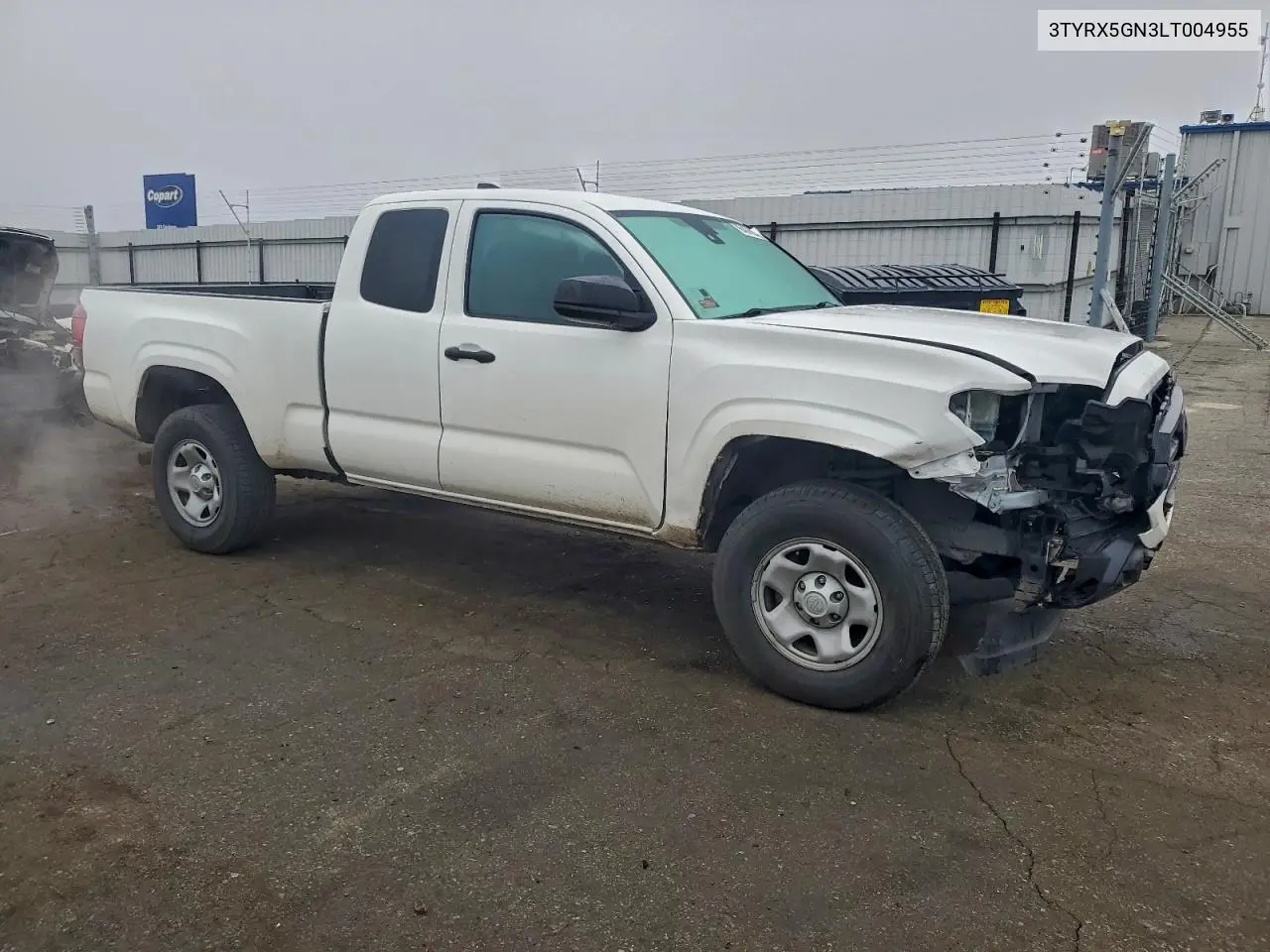 3TYRX5GN3LT004955 2020 Toyota Tacoma Access Cab