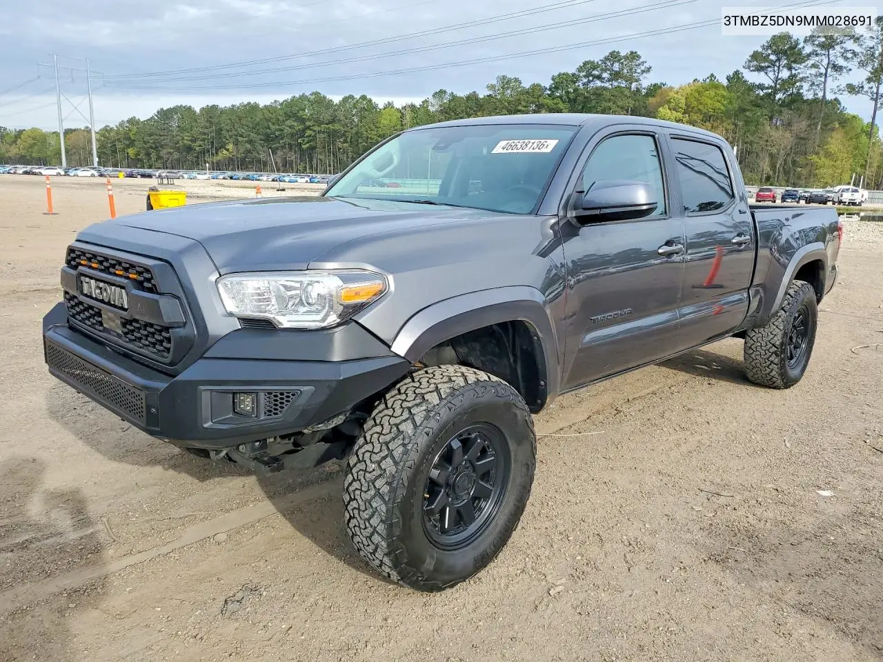 3TMBZ5DN9MM028691 2021 Toyota Tacoma Sr5 V6