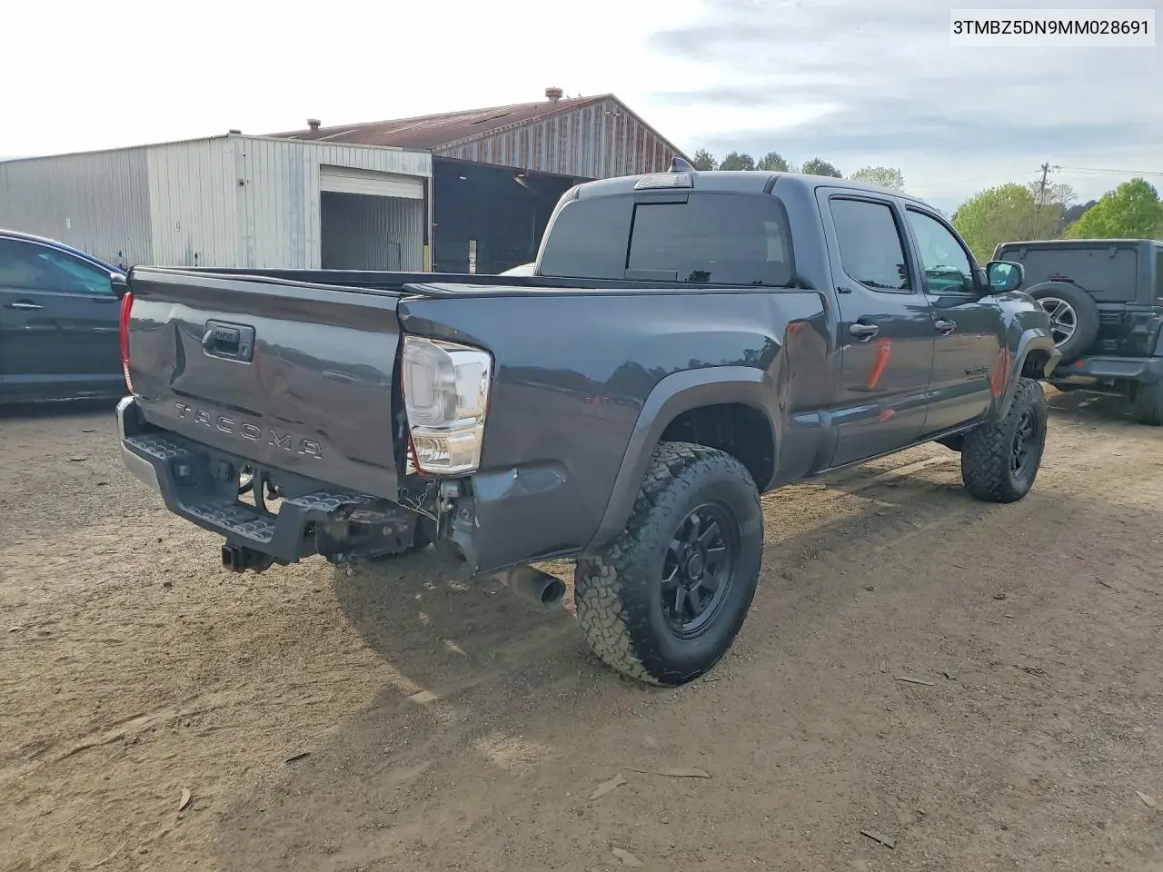 3TMBZ5DN9MM028691 2021 Toyota Tacoma Sr5 V6