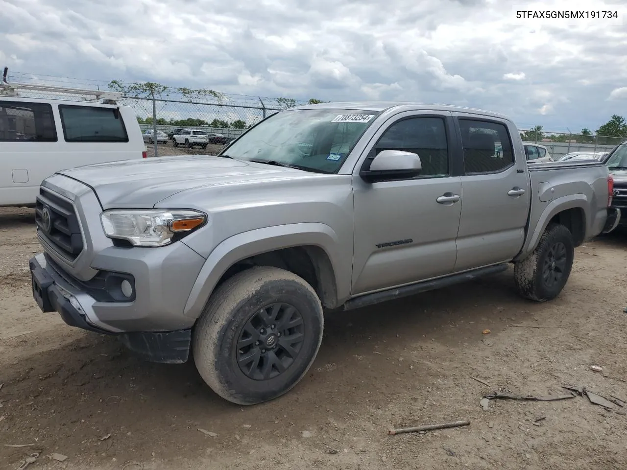 5TFAX5GN5MX191734 2021 Toyota Tacoma Double Cab