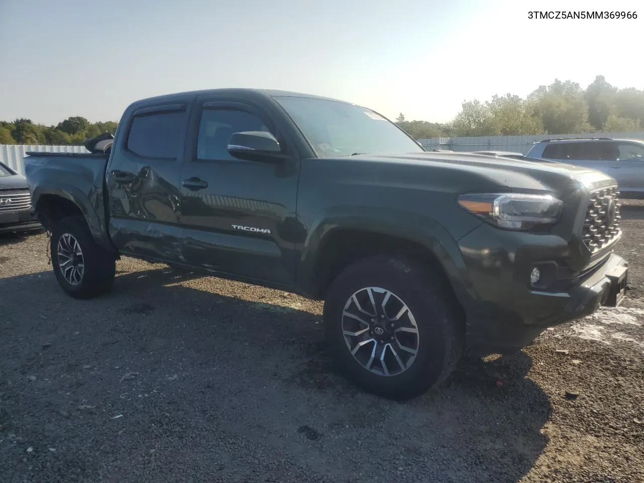 2021 Toyota Tacoma Double Cab VIN: 3TMCZ5AN5MM369966 Lot: 71372124