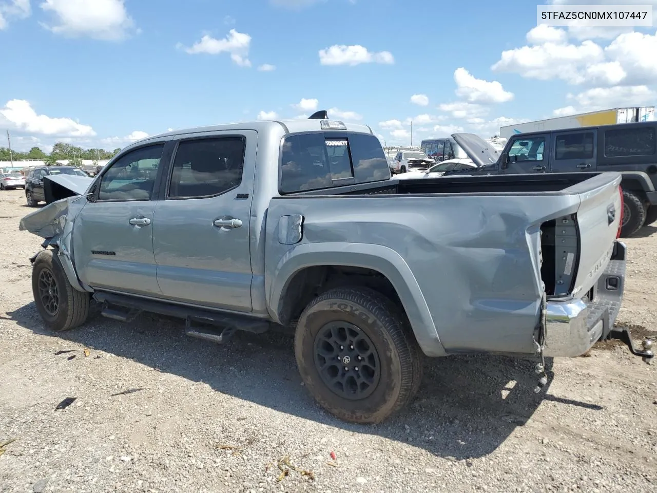 5TFAZ5CN0MX107447 2021 Toyota Tacoma Double Cab