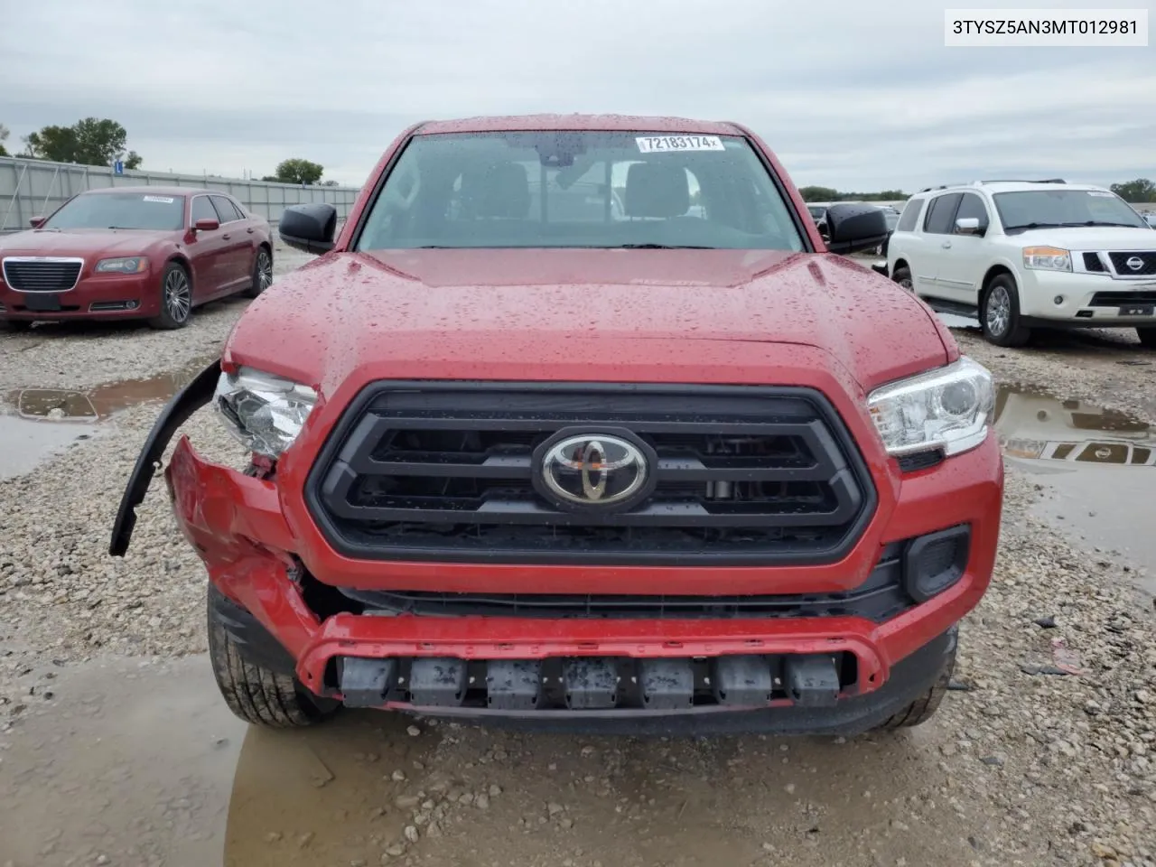 3TYSZ5AN3MT012981 2021 Toyota Tacoma Access Cab