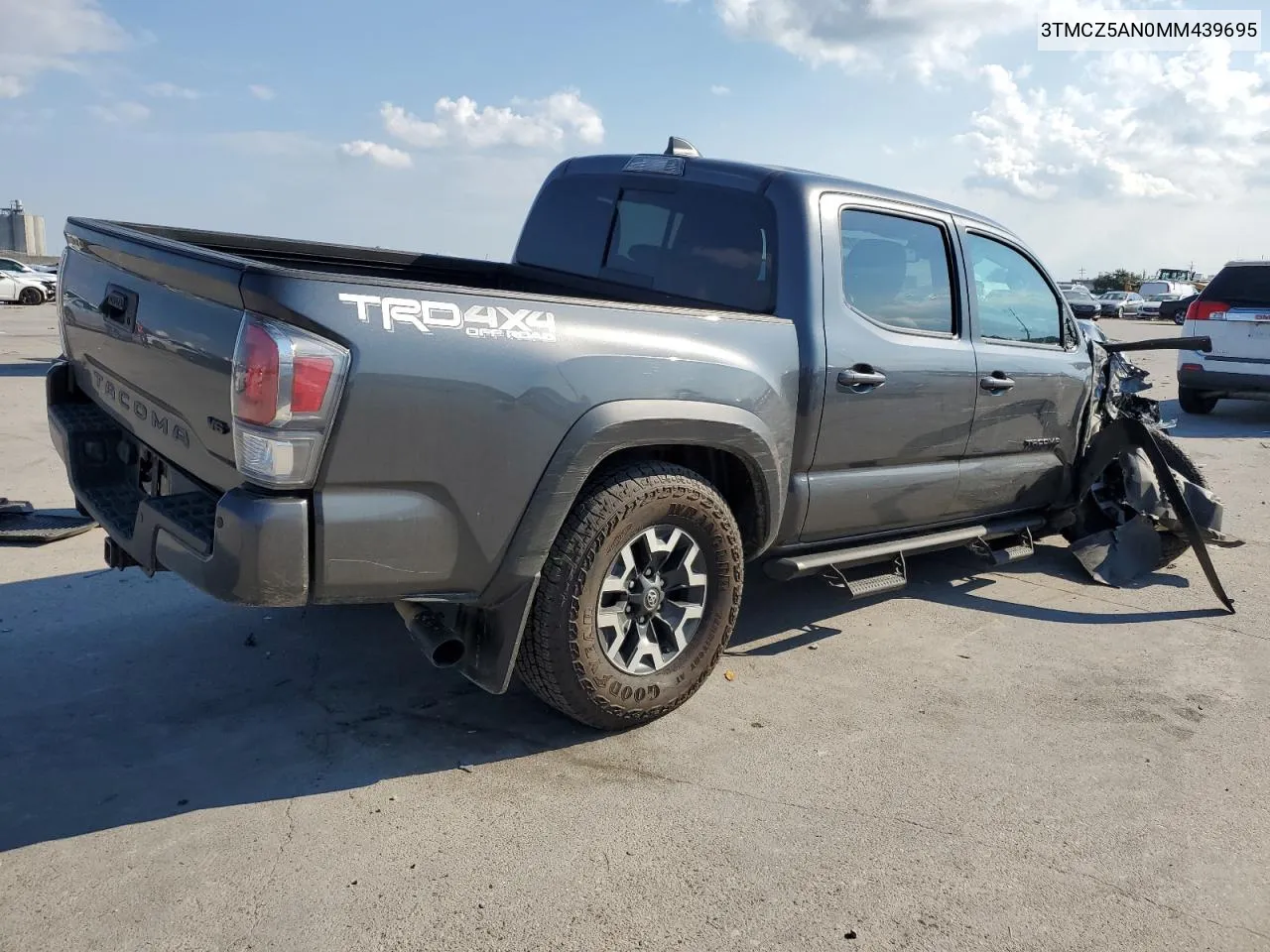 2021 Toyota Tacoma Double Cab VIN: 3TMCZ5AN0MM439695 Lot: 72222654