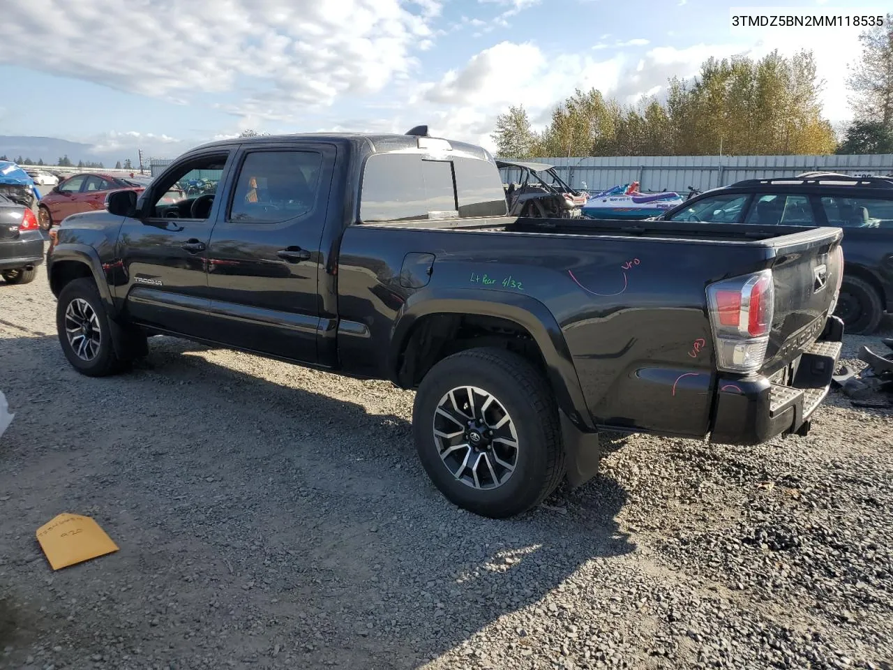 3TMDZ5BN2MM118535 2021 Toyota Tacoma Double Cab