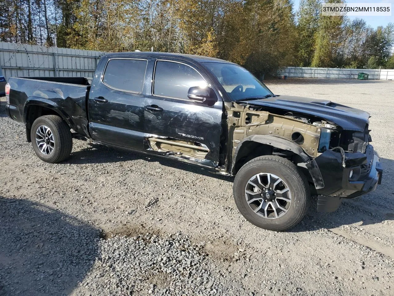 3TMDZ5BN2MM118535 2021 Toyota Tacoma Double Cab