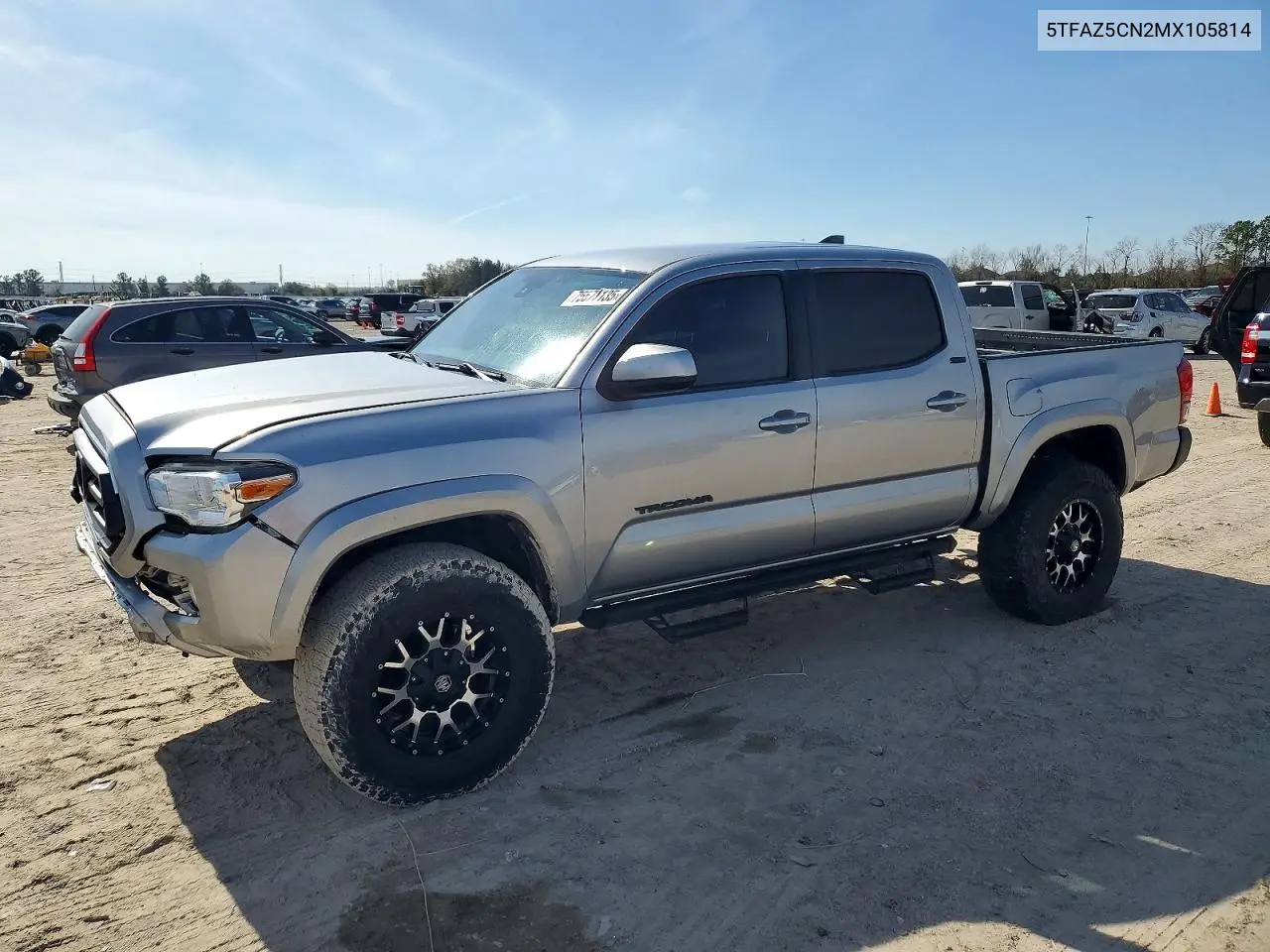 5TFAZ5CN2MX105814 2021 Toyota Tacoma Double Cab