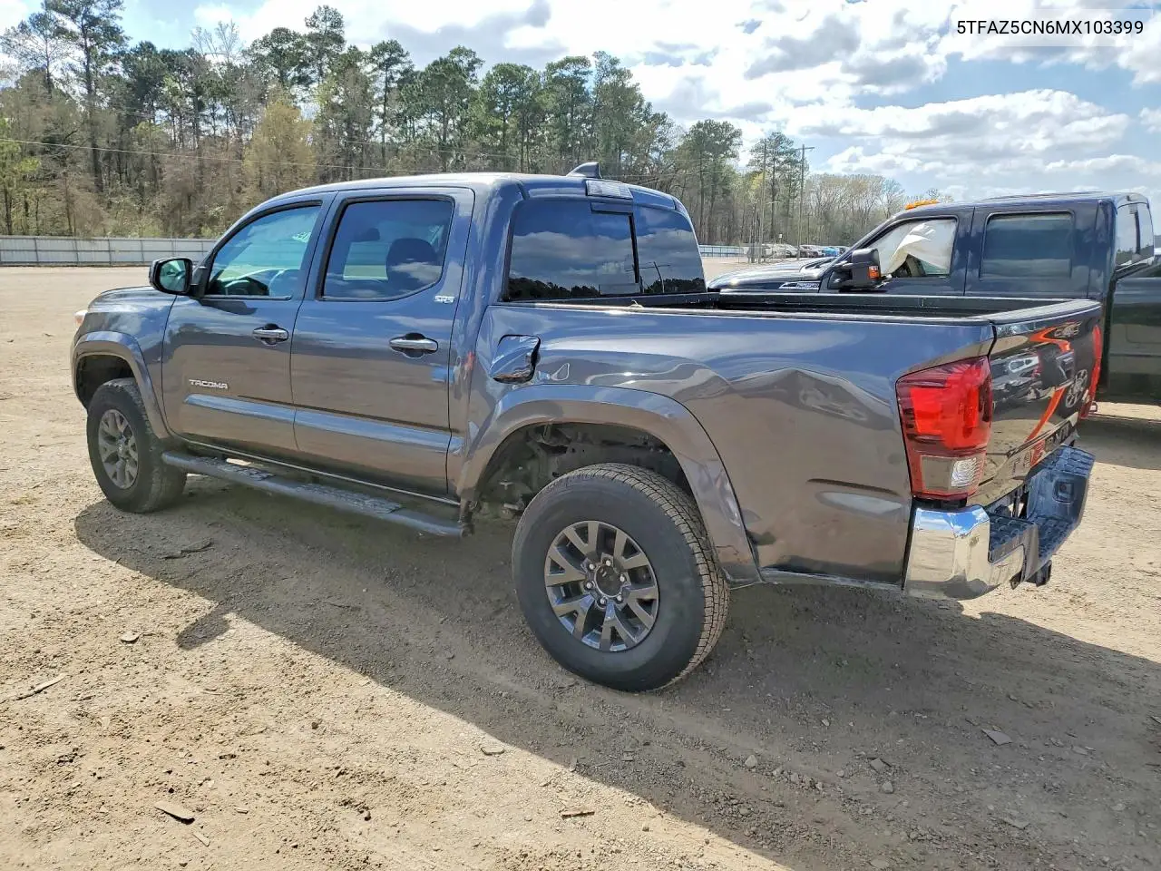 5TFAZ5CN6MX103399 2021 Toyota Tacoma Sr5 V6