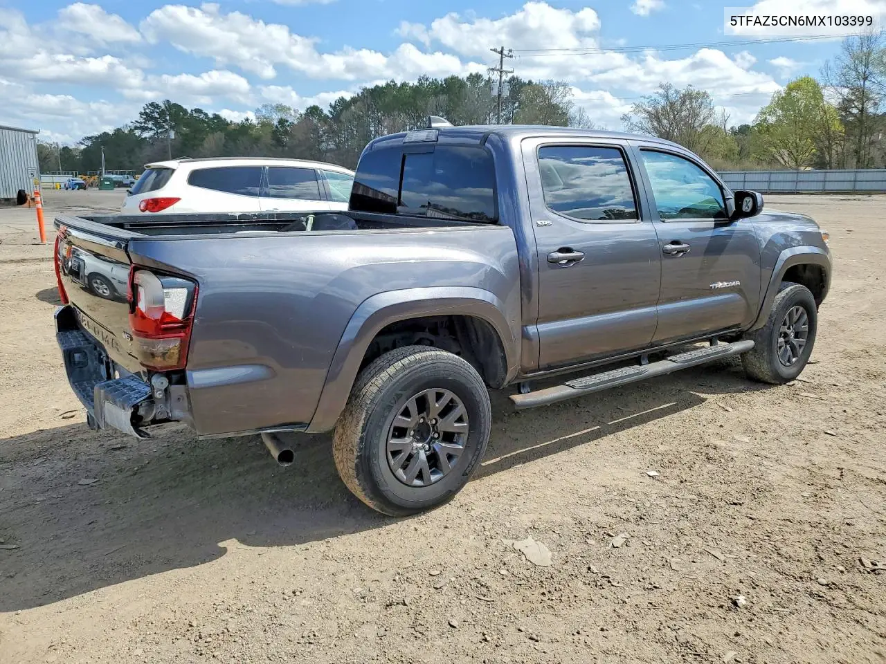 5TFAZ5CN6MX103399 2021 Toyota Tacoma Sr5 V6