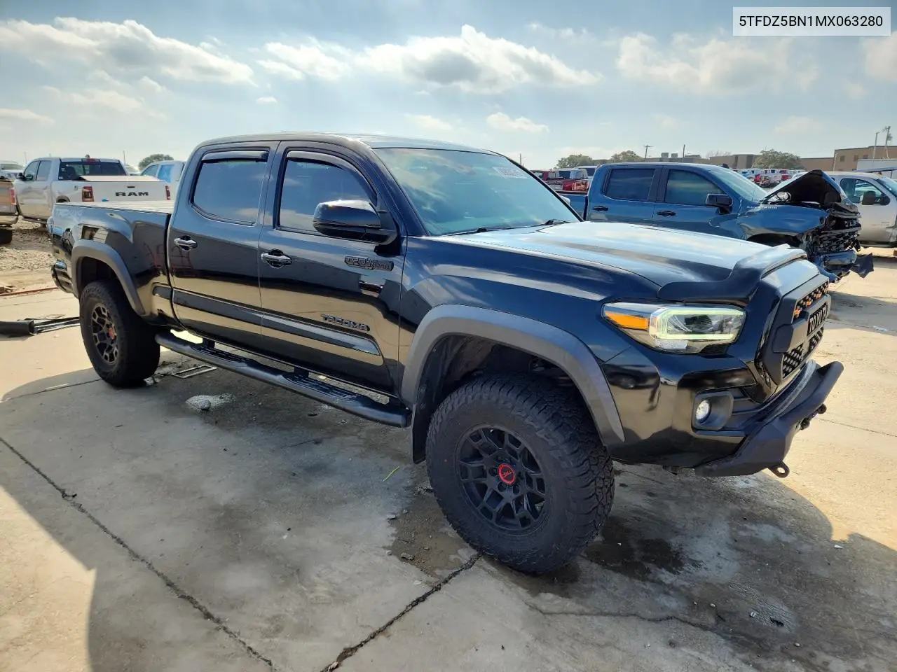 5TFDZ5BN1MX063280 2021 Toyota Tacoma Double Cab